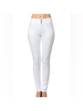Wax Jean Women’s White High Rise Skinny Jeans 13/31